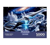 Violín de Hielo estelarPuzzles Imposible,desafío for Adults Juego Educativo 1000 Piezas Obra De Arte De Juego De para Adultos Y Niños A Partir De 12 Años 52x38cm/1000pcs