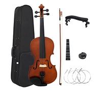 Violín De Madera 4/4 3/4 Instrumento De Cuerda Con Caja De Arco Muffler Music Accessories Set Violín (Color : 4-4-A)
