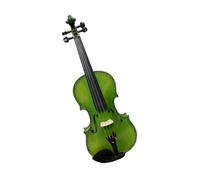 violín De Madera Cuadro Mosaico Profesional De Violín Verde 4/4 Apto Para Adultos(4/4)