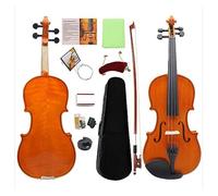 Violín De Madera De Abeto, Violín Adulto Principiante, Grado De Prueba Para Tocar Violín 4/4 (Color : Set 4/4)