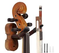 Violín de madera de palisandro percha con lazo Hanger Home & Studio soporte de pared violín percha