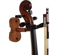 Violín de madera de palisandro percha con lazo Hanger Home & Studio soporte de pared violín percha
