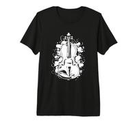 Violín Dibujo Violín Música barroca Camiseta Premium