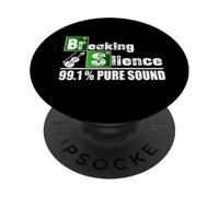 Violín Divertido Breaking Silence PopSockets PopGrip Adhesivo
