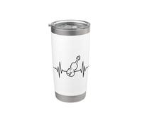 Violín ECG Heartline Fiddler Fiddle Vaso térmico de acero inoxidable de doble pared