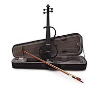 Violín Eléctrico 4/4 Full Size Para Adultos Principiantes, Navy Blue