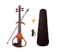 Violín Eléctrico 4/4, Instrumento De Cuerda, Violín Silencioso De Tilo Con Accesorios, Funda De Cable Para Amantes De La Música Principiantes