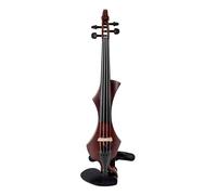 Violín eléctrico GEWA, violín electrónico, Novita 3.0 rojo-marrón con reposahombros Wittner, 4 cuerdas