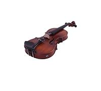 Violín eléctrico negro 3/4 tapa de abeto piezas de ébano de arce profesional ev1
