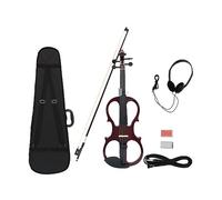 Violín Eléctrico Profesional 4/4, Violín Silencioso, Instrumento De Cuerda Con Estuche, Cable, Auriculares, Piezas De Violín, Accesorios