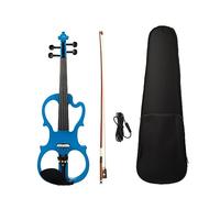 Violín Eléctrico Silencioso, Estuche De Violín Hecho A Mano, Arco De 4 Cuerdas, Violín Silencioso De Madera 4/4, Violín Eléctrico, Preamplificador De Alto Nivel Con Kit De Estuche