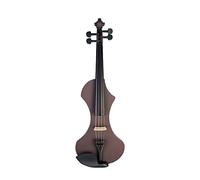 Violín Eléctrico Tallado A Mano De Madera Maciza Violin 4/4 Tamaño Completo Violín Con Caja De Transporte Violín (Color : D)