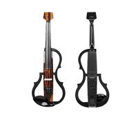 Violín Eléctrico Tecnología De Fibra De Carbono 4/4 Auriculares De Hombro De Violín Eléctrico Profesional De Madera Avanzada