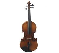 Violín en Miniatura, Modelo de Violín, Adecuado for principiantes y estudiantes universitarios for aprender violín hecho a mano puro de madera maciza.(Brown)
