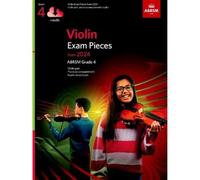 Violin Exam Pieces from 2024, ABRSM Grade 4, Violin Part, Piano Accompaniment & Audio (ABRSM Exam Pieces)