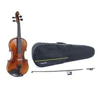Violín GEWA, juego de violín serie Maestro 2 VL 4, 1/4 listo para tocar in stuche moldeado, arco de carbono y cuerdas Larsen Aurora