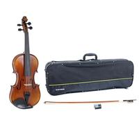 Violín GEWA, juego de violín serie Maestro 2 VL 4, 3/4 listo para tocar in stuche, arco Massaranduba y cuerdas Larsen Aurora