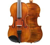 Violín Grado de rendimiento profesional solo de violín de madera maciza puramente hecho a mano (Color : 1/8)
