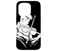 Violín Guy Drawing Cello Bluegrass Music Carcasa para iPhone 15 Pro