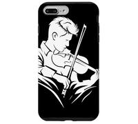 Violín Guy Drawing Cello Bluegrass Music Carcasa para iPhone 7 Plus/8 Plus