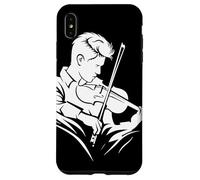 Violín Guy Drawing Cello Bluegrass Music Carcasa para iPhone XS Max
