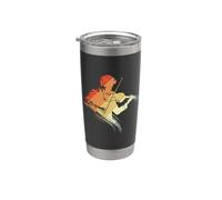 Violín Guy Vintage Look Viola Música Barroca Vaso térmico de acero inoxidable de doble pared