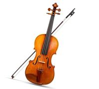 Violín Handcraft Master Violín de estilo antiguo 4/4 Parte posterior de una pieza Madera flameada Orquesta de sonido rico
