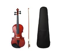 violín Handcraft Stripe Violino 1/8 Tamaño Violín Caso Arco Tilo Violín Kit Para Estudiantes Principiantes