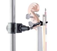Violin Hanger, Hook for Sheet Music Stand, Compact Instrument Holder, Sturdy and Portable Design for Studio Use, Practice, Performances, Teachers, Students, Players, Desktops