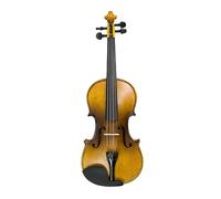 Violín Hecho A Mano De Madera Maciza 4/4, Hermoso Sonido, Violín Acústico De Tamaño Completo Con Bolsa De Transporte Con Lazo De Madera De Brasil