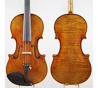 Violin Hecho A Mano Naturalmente Secado Durante 60 Años, Pure Spruce Professional Violin 4/4 Tono Fuerte Y Profundo Violín principiantes