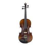 Violín Hecho A Mano Violín Acústico De Arce Flameado Tamaño Completo 1/4,1/2,3/4,4/4 Piezas De Ébano Con Arco De Caja (Color : 4/4)