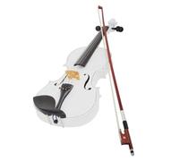 Violín instrumento musical 4/4 Popularizar Para Principiantes(White)