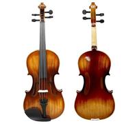 Violín Instrumentos Musicales Violín De Madera Maciza Brillante Para Adultos Principiantes Instrumento Musical 4/4 Práctica Y Ejecución(Type 2)