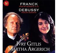 Violín Ivry Gitlis & Martha Argerichfranck Debussy... CD de Japón Edición Lim...