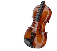 Violín Juego de violín hecho a mano de madera maciza nivel de rendimiento para adultos 4/4 3/4 (Color : 1/4)