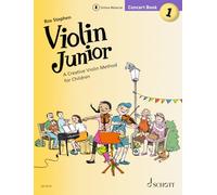 Violin Junior: Concert Book 1: A Creative Violin Method for Children. Band 1. Violine und Klavier.: Livre de concerts 1