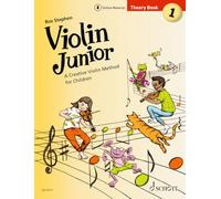 Violin Junior: Theory Book 1: A Creative Violin Method for Children. Band 1. Violine.: Livre de théorie 1