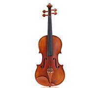 Violín Kit de práctica para principiantes de arce y abeto de madera maciza hecho a mano para violín (Color : 4/4)