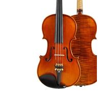 Violín Kit de violín de madera maciza de arce violín de práctica para adultos (Color : 1/4)