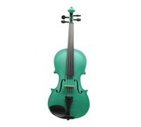 Violín Laca De Violín Hecha A Mano Violín Profesional De Arce Flameado Natural Piezas De Ébano De Abeto 4/4 Con Afinadores De Caja De Arco(4/4)