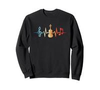 Violin Latido del Corazón Orquesta Violinista Sudadera