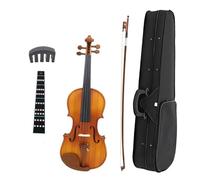 Violín Los Principiantes En Violín 1/4 Pueden Usar Madera Maciza Natural Para Obtener Una Calidad De Sonido Clara Con Estuche De Violín Y Juego De Arco.(Set)