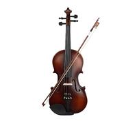 Violín Mate 4/4 Violín Acústico De Madera Maciza Violín De Tilo Instrumento Musical Profesional Con Estuche Para Principiantes