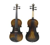 Violín Mate 4/4 Violín De Madera Maciza Práctica Examen Grado Tocar Instrumento De Violín