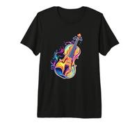 Violín Mirada cómica Violín Música barroca Camiseta Premium