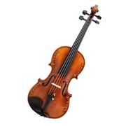 Violín Modelo tallado Violín de madera maciza 4/4 para adultos cuidadosamente seleccionado