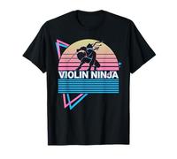 Violín Ninja Violinist Instrumento Camiseta