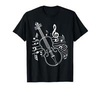 Violín Nota Musical - Violín Jugador Violinista Músico Camiseta