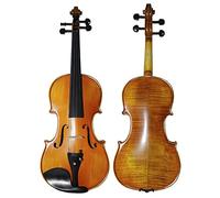 violín para niños Matt 4/4 Violin Rayas Naturales Maple Master Hand-Craft Antique Professional Violin Instrumento Musical + Arco Rosin (Size : 4/4)
